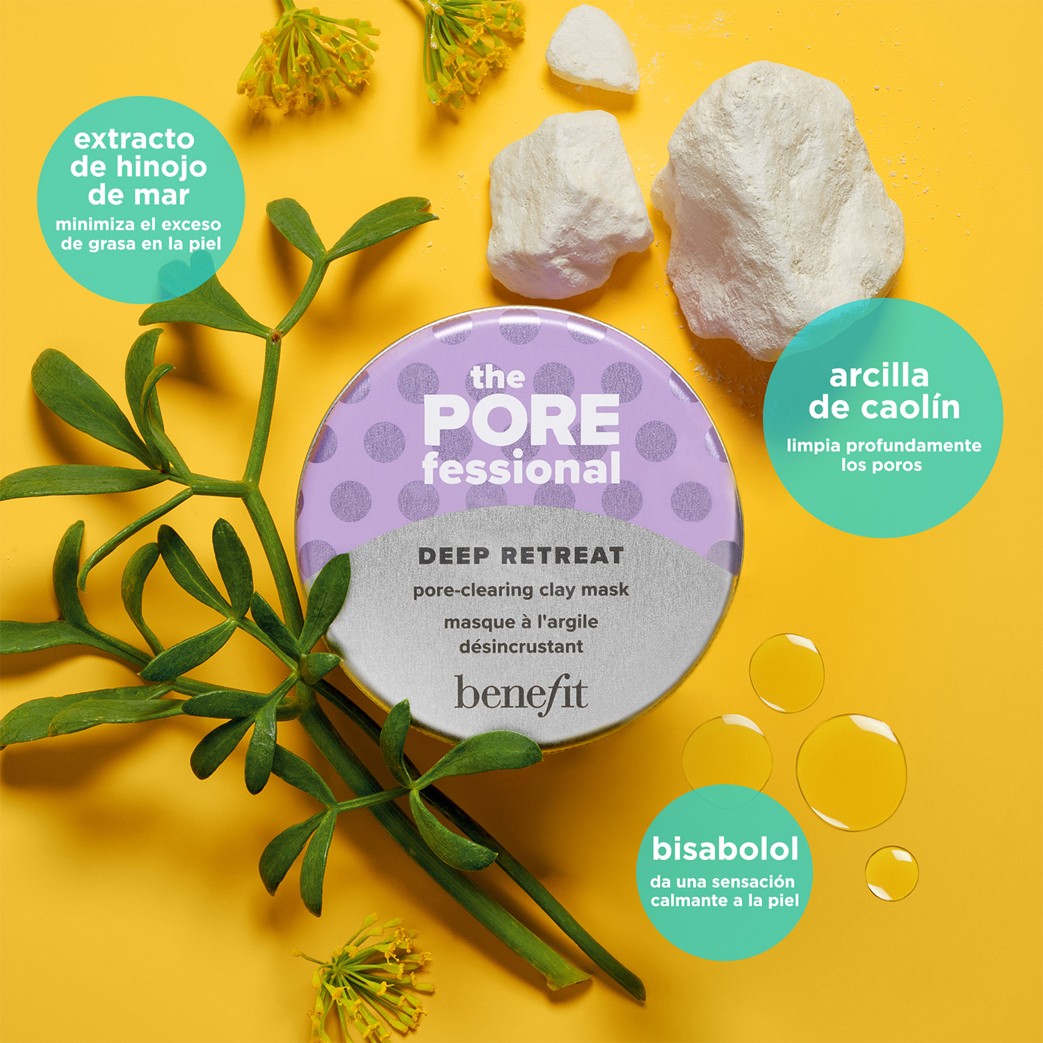 The POREfessional DEEP RETREAT CLAY MASK  (MASCARILLA FACIAL DE ARCILLA)